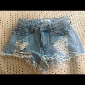 PacSun high rise festival shorts